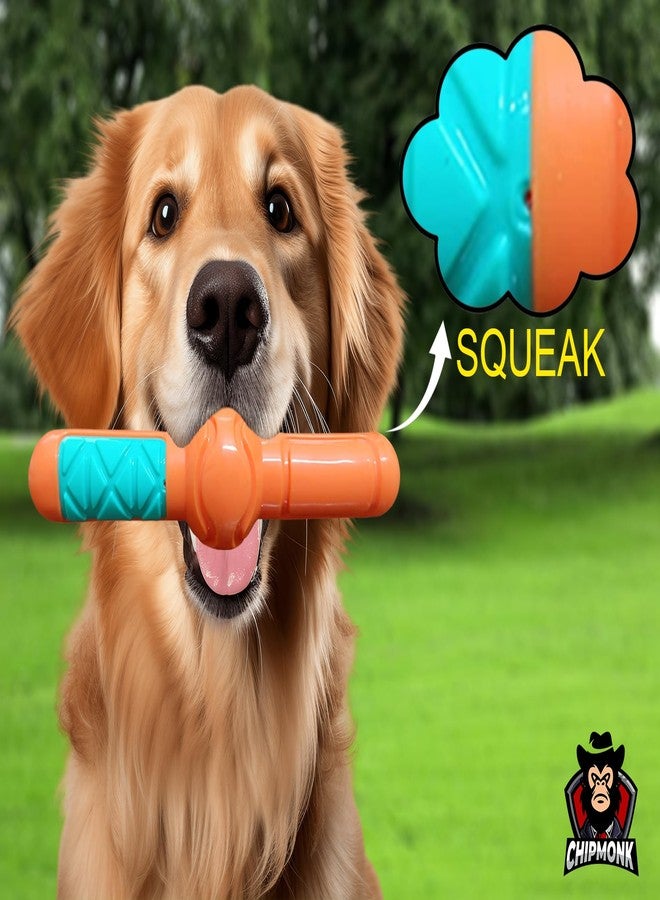 CHIPMONK Set of 3 Squeaky Toy Bite Safe Durable for Small Puppy Medium Large Dog Non-Toxic Interactive Plushy Training & Brain Development Toys Reduces Anxiety Perfect for Your Pets - Random Colors - Image 4